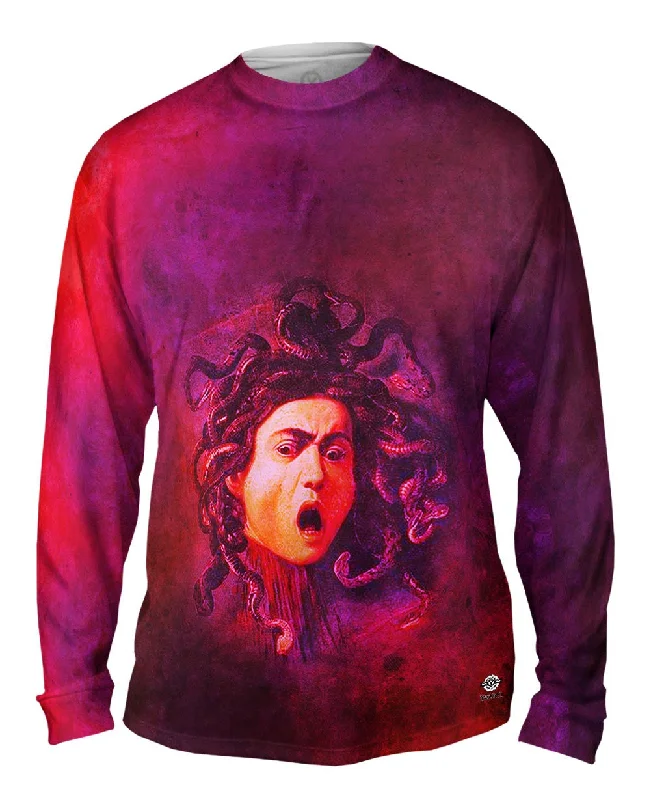 Zip-Up Long Sleeve-Caravaggio Michelangelo Merisi - "Medusa" (1597)