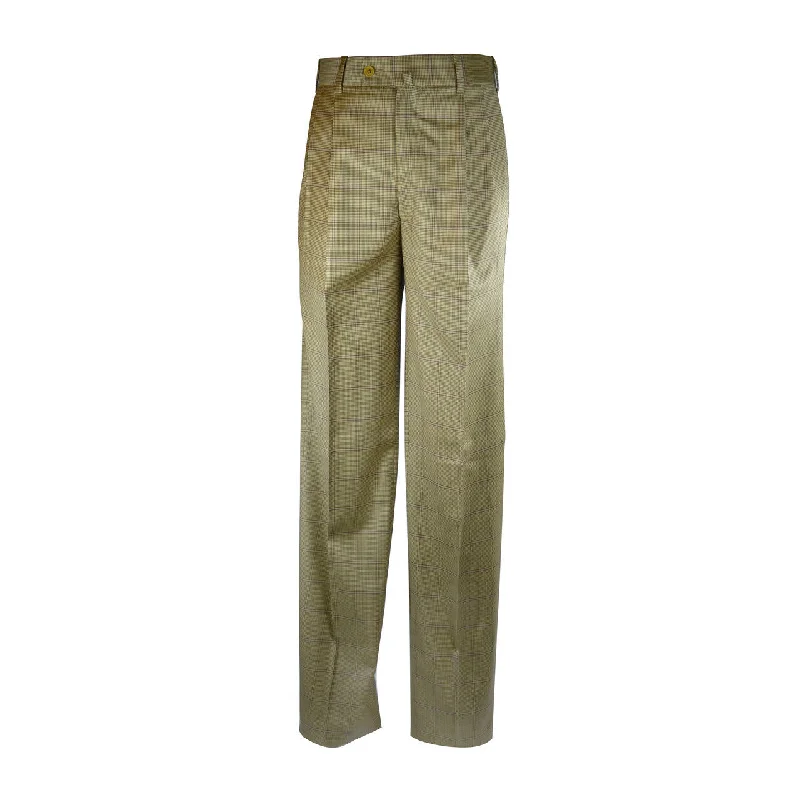 Athletic Fit Pants-Newport Pleated Front Trouser - Saddle