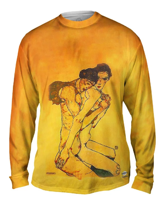 Premium Fit Long Sleeve-Felicien Rops - "Friendship" (1913)