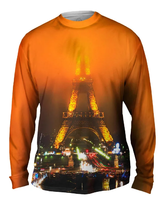 Cool Long Sleeve-Warm Night Eiffel