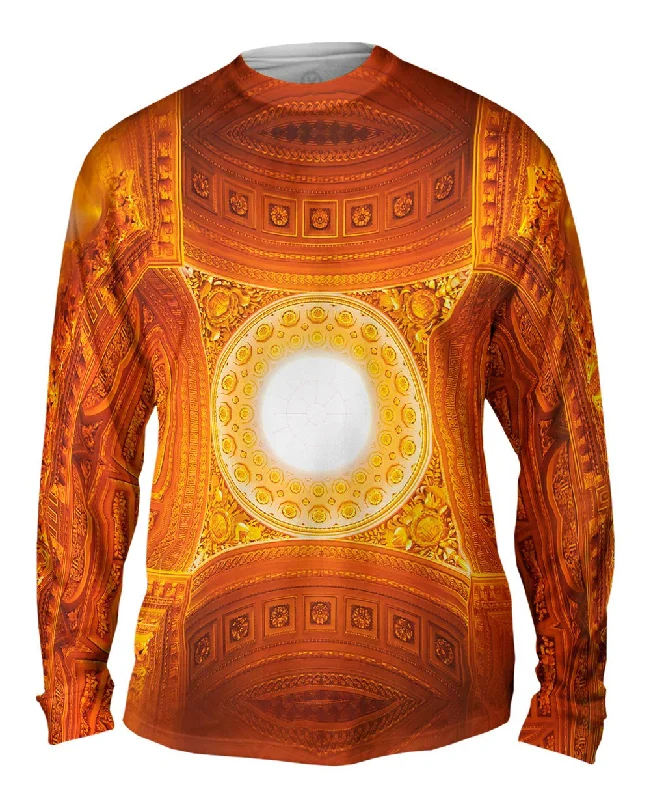 Wool Blend Long Sleeve-Versailles Galerie Des Batailles Ceiling