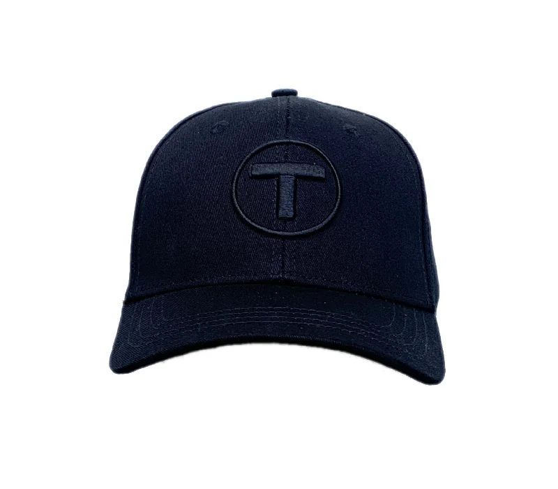 Travel Hat-Kids' Boston MBTA T Logo Hat Black