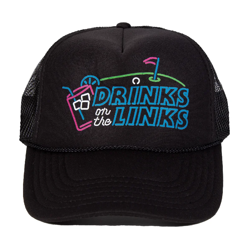 Outdoor Sports Hat-Drinks on the Links Trucker Hat