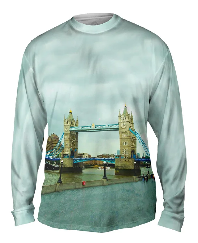 Wool Blend Long Sleeve-Tower Bridge London