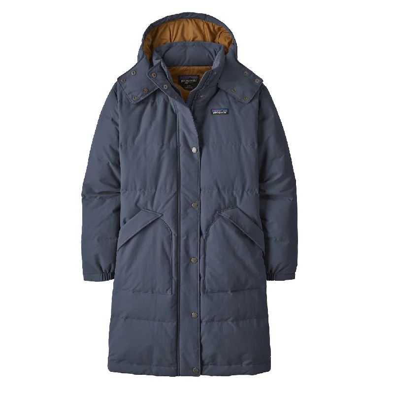 All-Weather Jacket-Patagonia Womens Downdrift Parka Smolder Blue