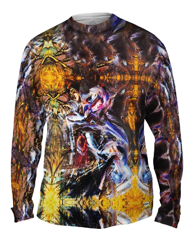 Long Sleeve Zip-up Hoodie-Giovanni Boldini - "Figura Femminile"