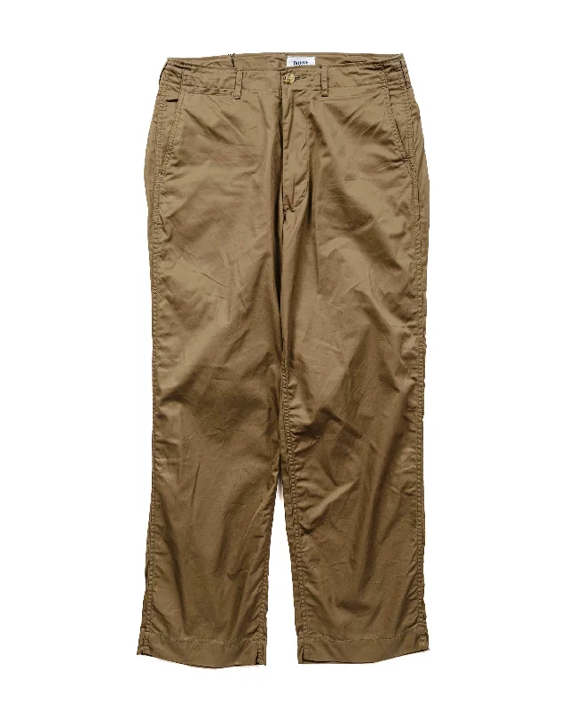 Casual Summer Pants-The Corona Utility FP021 Fatigue Slacks 'Desert Slacks 2' High Density Cotton Gabardine Pewter