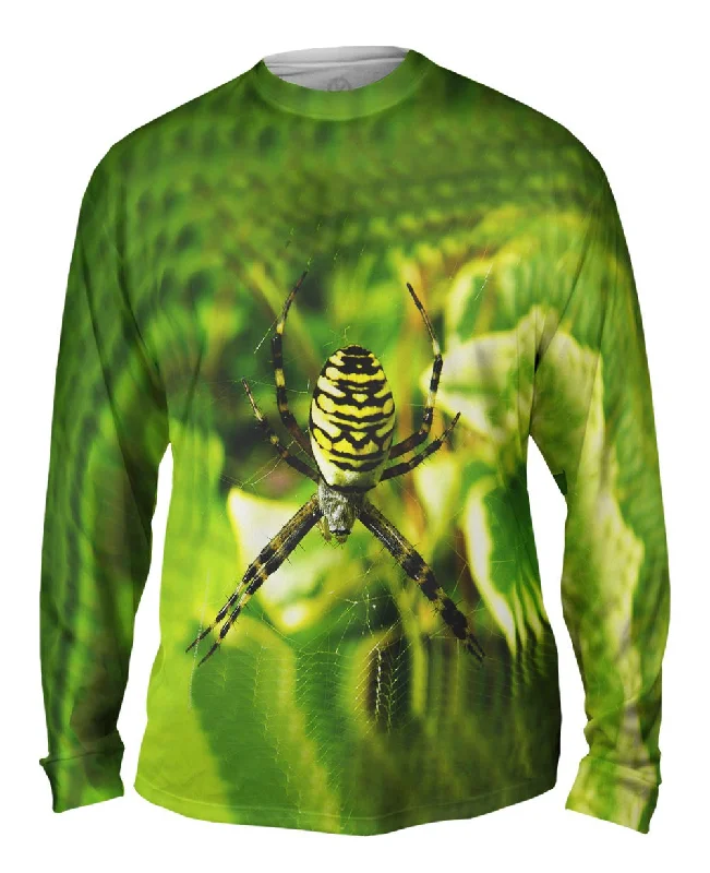 Oversized Long Sleeve-Wasp Spider At Rest