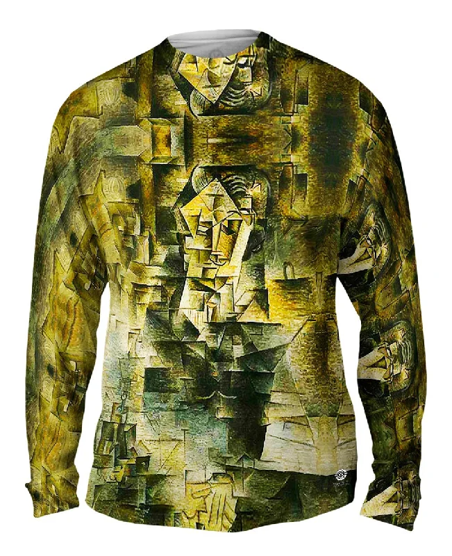 Cool Long Sleeve-Pablo Picasso - "Portrait of Daniel-Henry Kahnweiler" (1910)