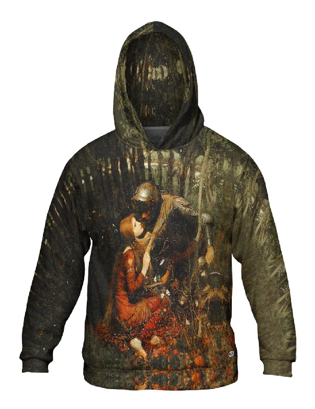 Fleece Hoodie-John William Waterhouse - "La Belle Dame Sans Merci" (1893)