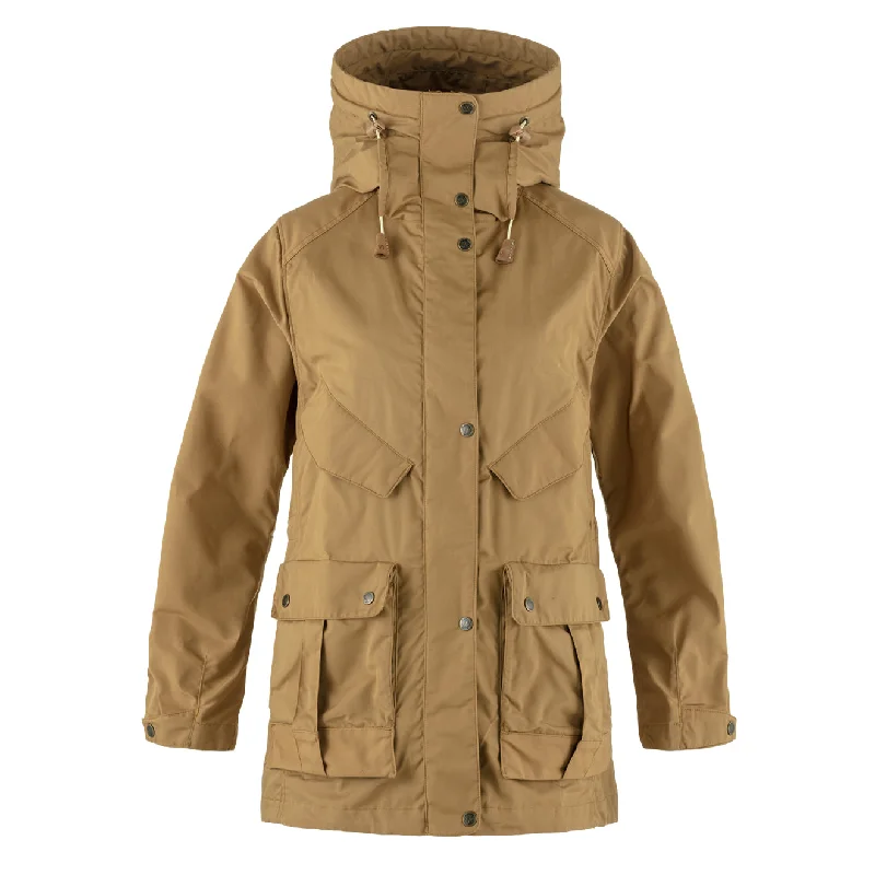 Contemporary Jacket-Fjallraven Womens No. 68 Jacket Buckwheat Brown