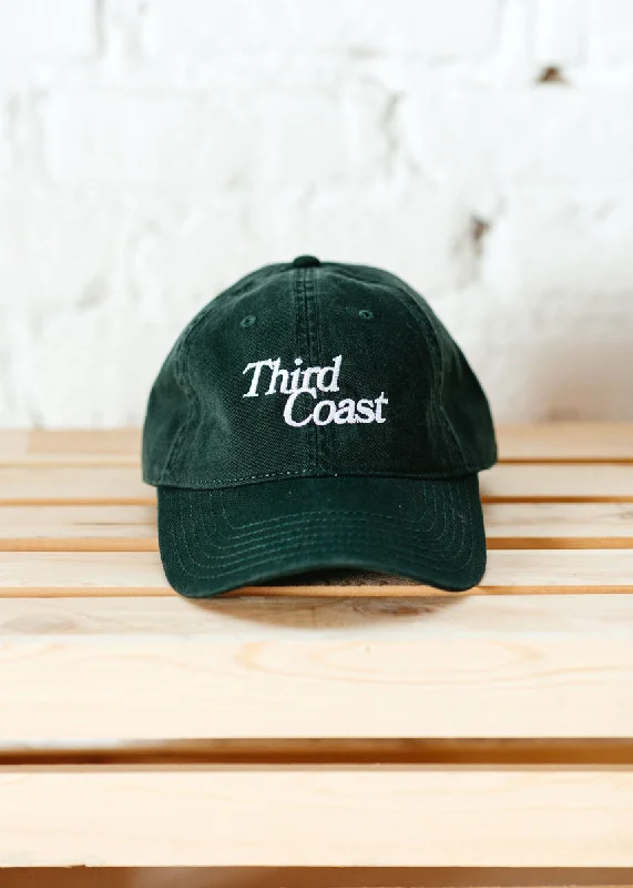 Casual Baseball Cap Hat-Third Coast Dad Hat - Hunter Green