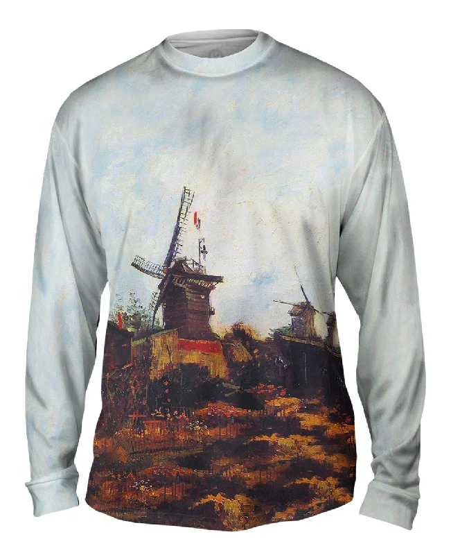 Soft Long Sleeve Shirt-Van Gogh -"Mill of Blute End" (1886)