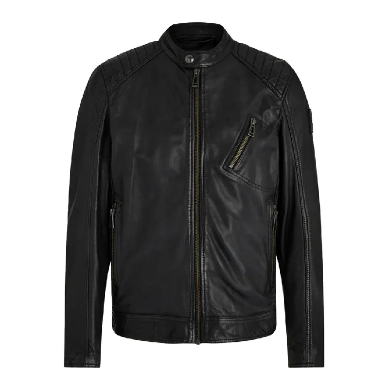 Slim Fit Jacket-Belstaff V Racer Jacket Black