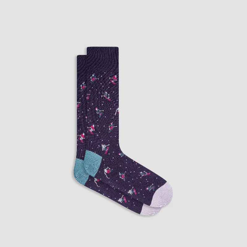 Colorful Socks-Ski Mid-Calf Socks