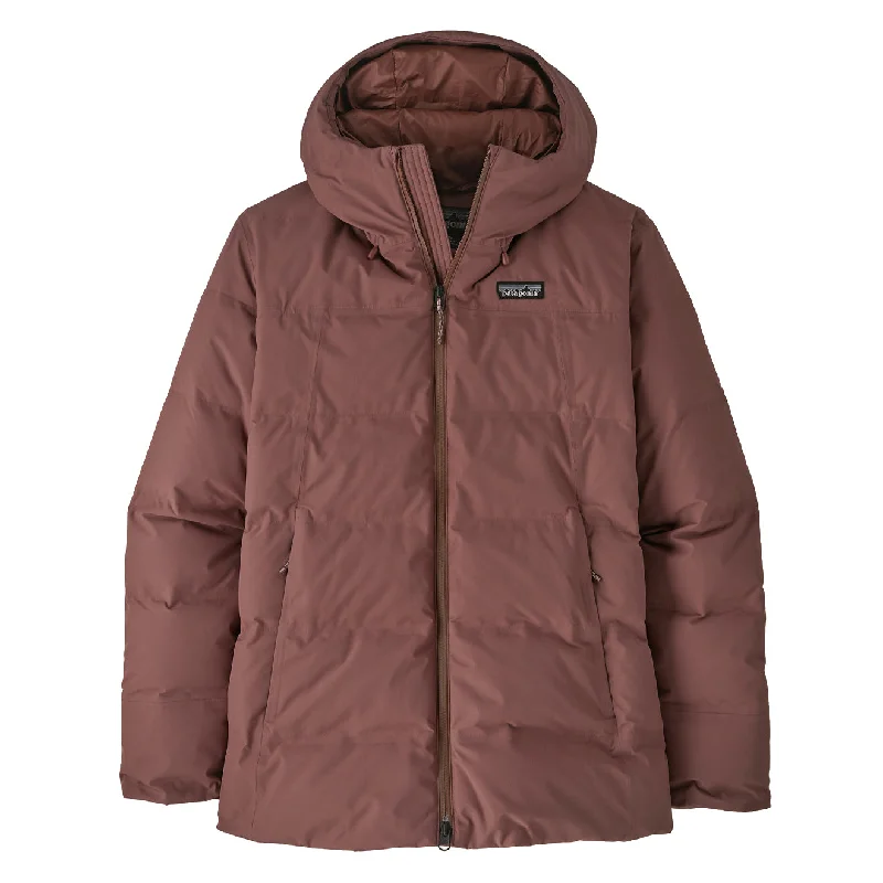 Cold Weather Jacket-Patagonia Womens Jackson Glacier Jacket Dulse Mauve