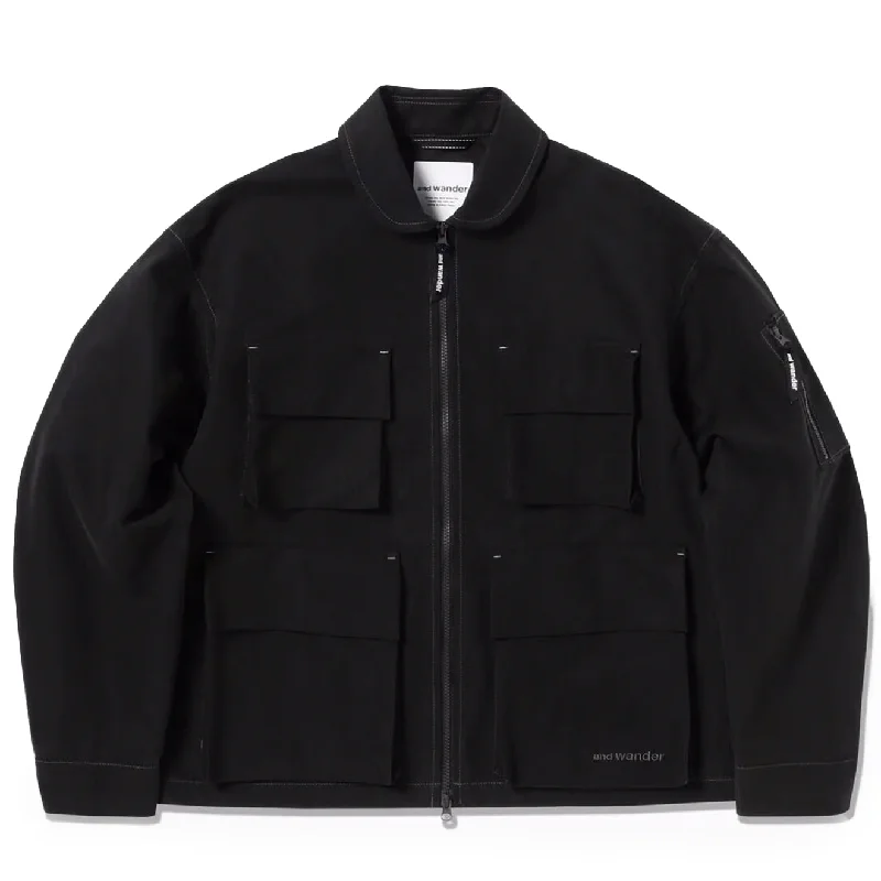 Trail Jacket-And Wander C/PE Twill Field Jacket Black