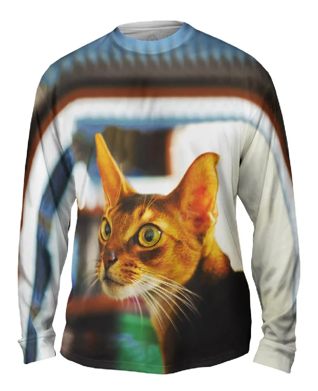 Long Sleeve Top-What Happened Cat