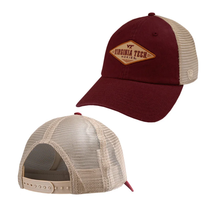 Trendy Visor Hat-Virginia Tech Luka Trucker Hat by Top of the World