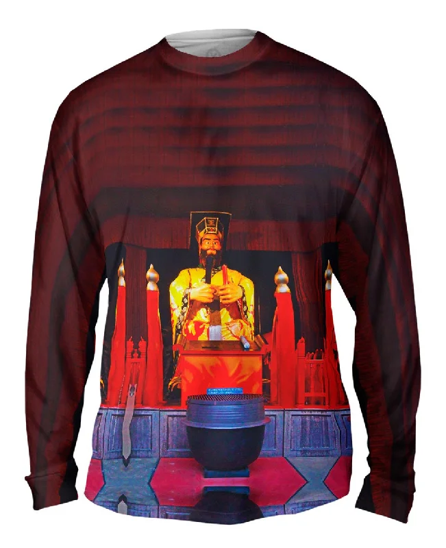 Casual Long Sleeve Top-Worship Place