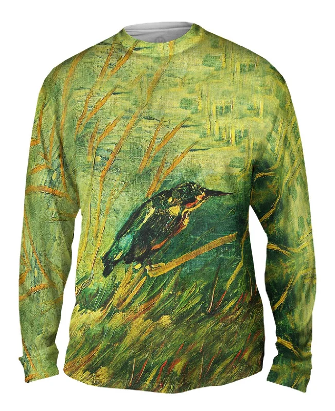 Heavy Duty Long Sleeve-Van Gogh -"Kingfisher" (1886)