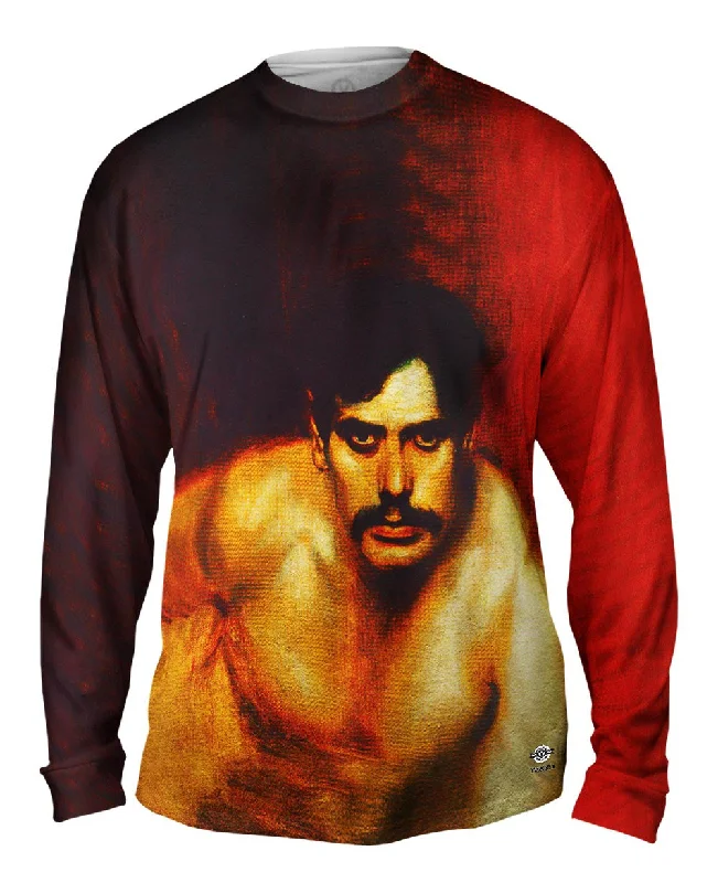 Adventure Long Sleeve-Franz Stuck - "Male Portrait Study (A Bad Conscience)" (1896)