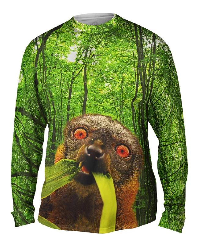 Classic Long Sleeve Shirt-Wild Lemur Forest