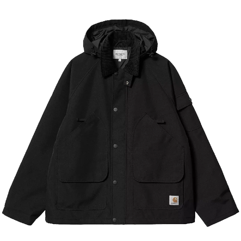 Cozy Jacket-Carhartt WIP Clarton Jacket Black / Black