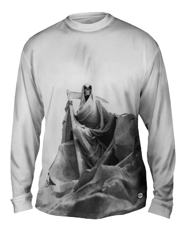 Casual Crew Neck Long Sleeve-Jean Alaux - "Tomb of John Catherineau" (1875)