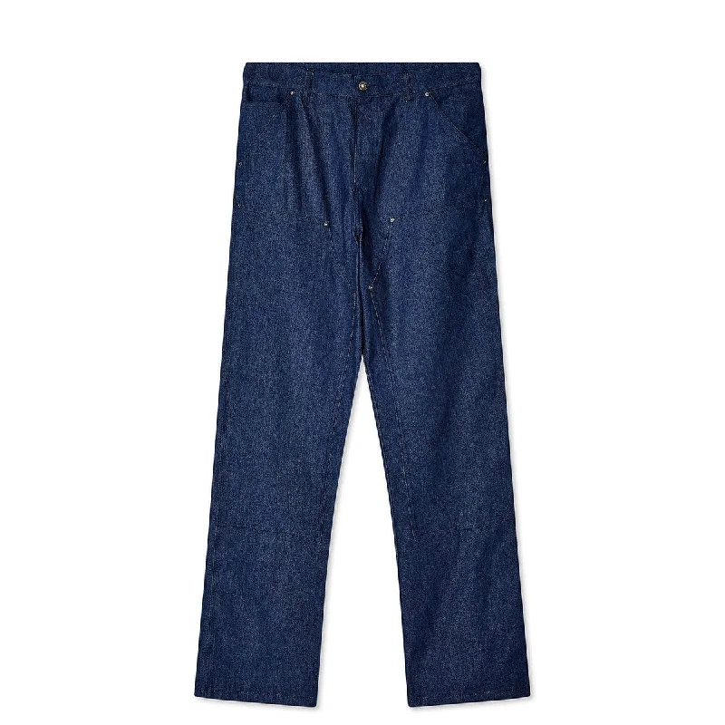 Jogger Style Pants-DENIM DOUBLE KNEE WORK PANT