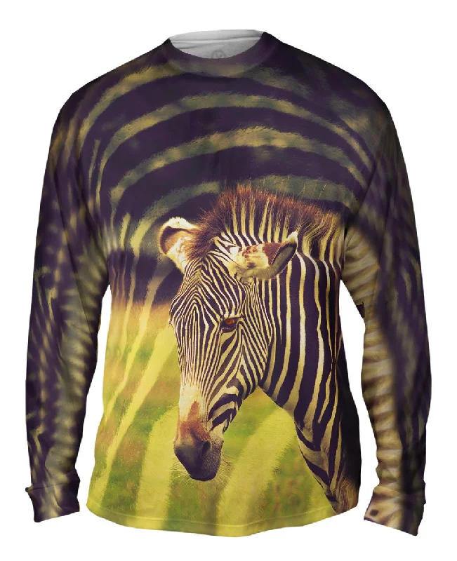 Warm Long Sleeve-Zebra Face