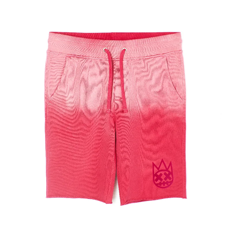 Slim Fit Shorts-SWEATSHORTS IN VINTAGE RED