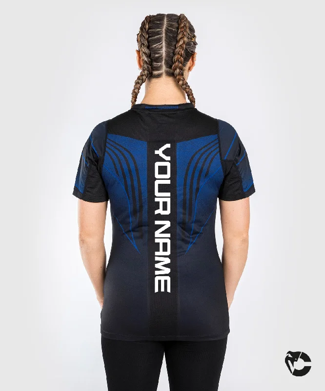 Customizable Graphic T-Shirt-UFC Venum Personalized Authentic Fight Night 2.0 kit by Venum Women's Walkout Jersey - Midnight Edition