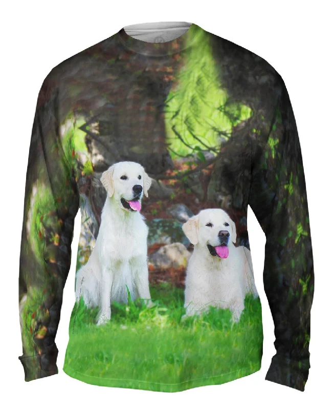 Basic Long Sleeve-White Lab Buddies