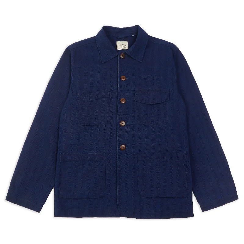 Active Jacket-Cotton Jericho Jacket - Indigo