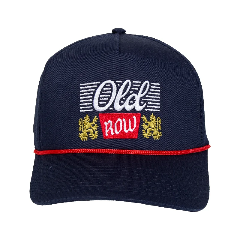 Snapback Hat-Old Row Banquet Rope Hat