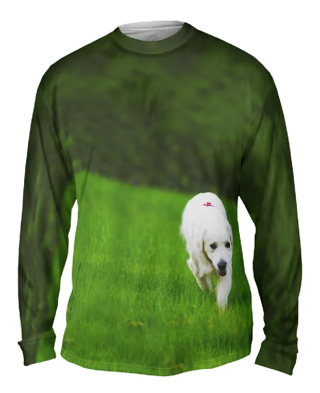 Slim Fit Long Sleeve-White Lab Strolling