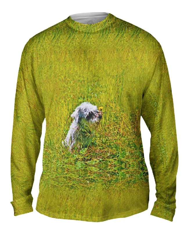 Stylish Long Sleeve-White Mutt Daisy