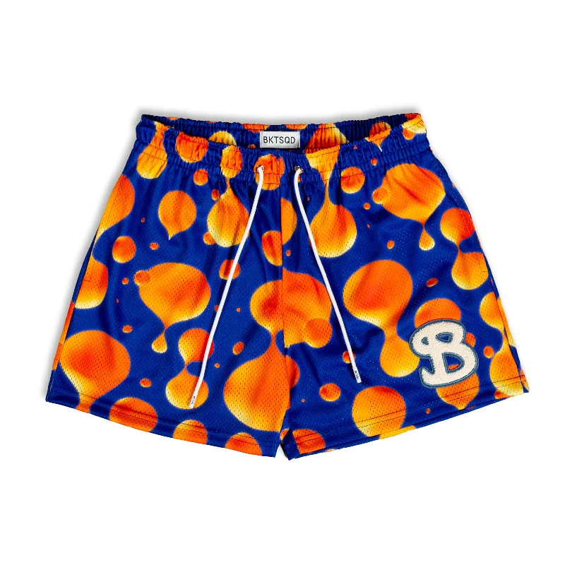 Athletic Shorts-LAVA SHORTS - BLUE