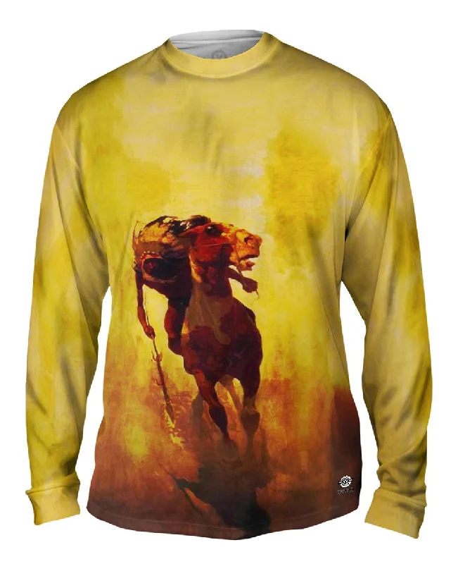 Classic Fit Long Sleeve-Newell Convers Wyeth - "The Indian Lance"