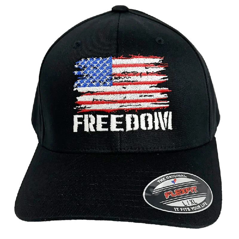 Adventure Hat-Flexfit FREEDOM Black Hat