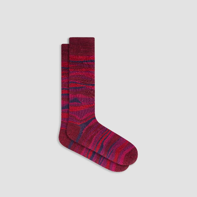 Colorful Socks-Wave Mid-Calf Socks