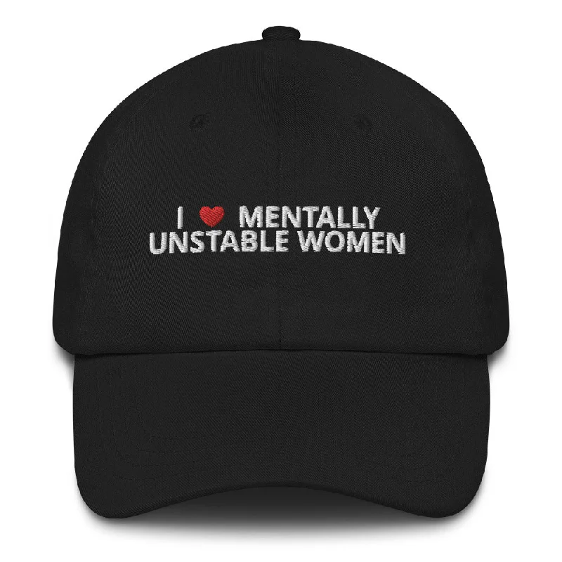 Trucker Hat-Mentally Unstable Women Dad Hat