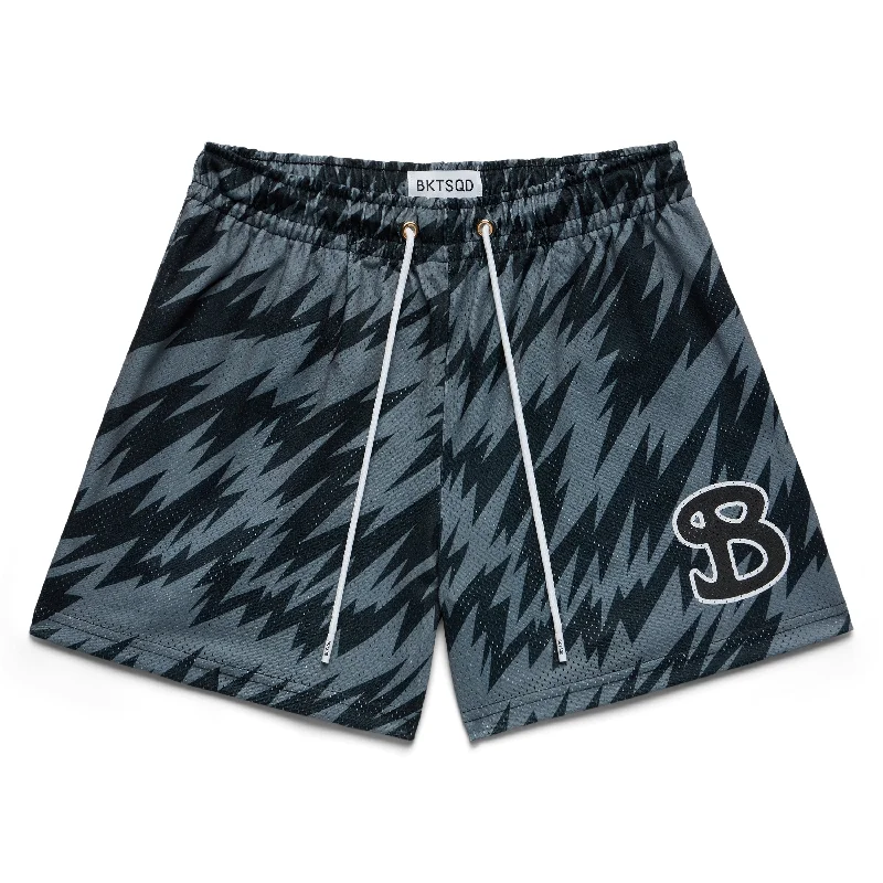 Board Shorts-THUNDERBOLT SHORTS - BLACK NIGHT