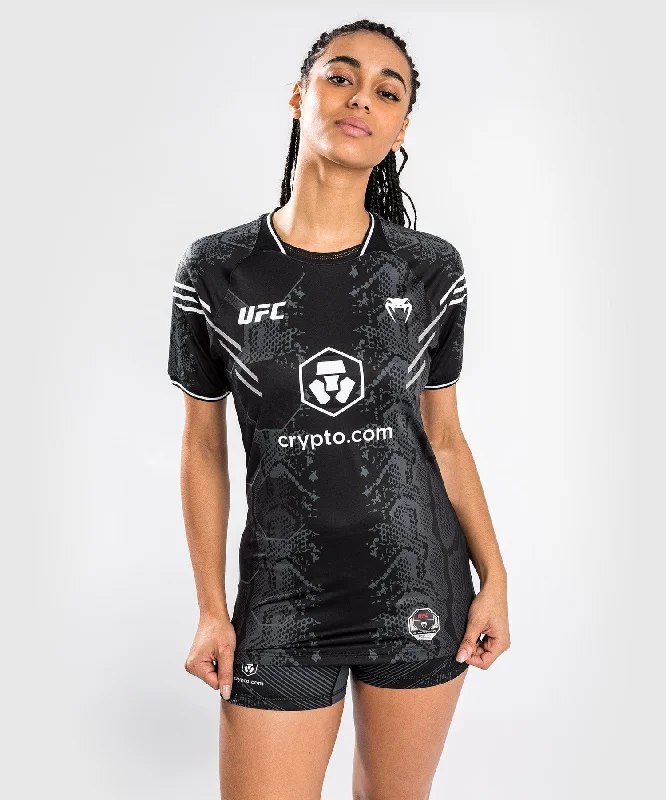 Vintage T-Shirt-UFC Adrenaline by Venum Authentic Fight Night Women’s Walkout Jersey - Black