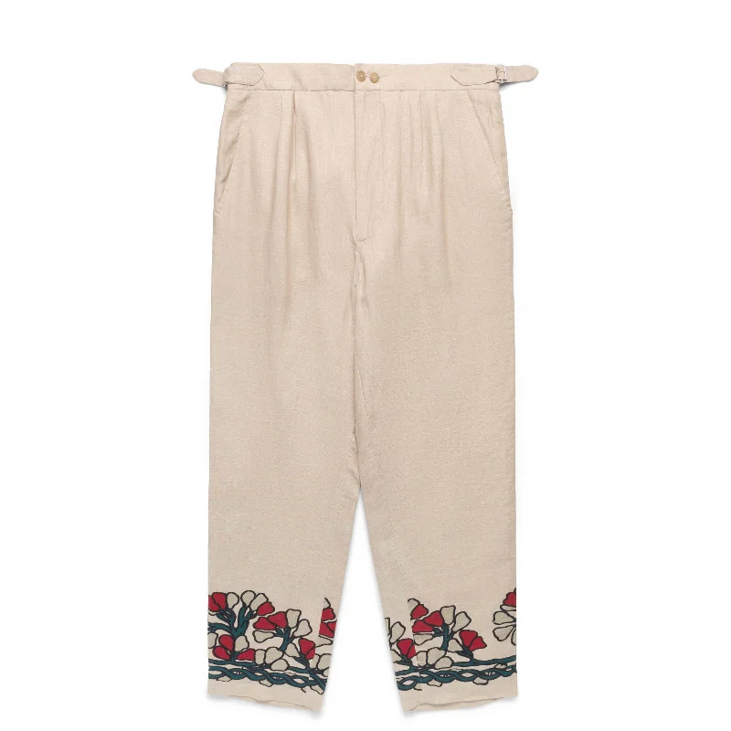 Performance Pants-GARDEN LATTICE TROUSER