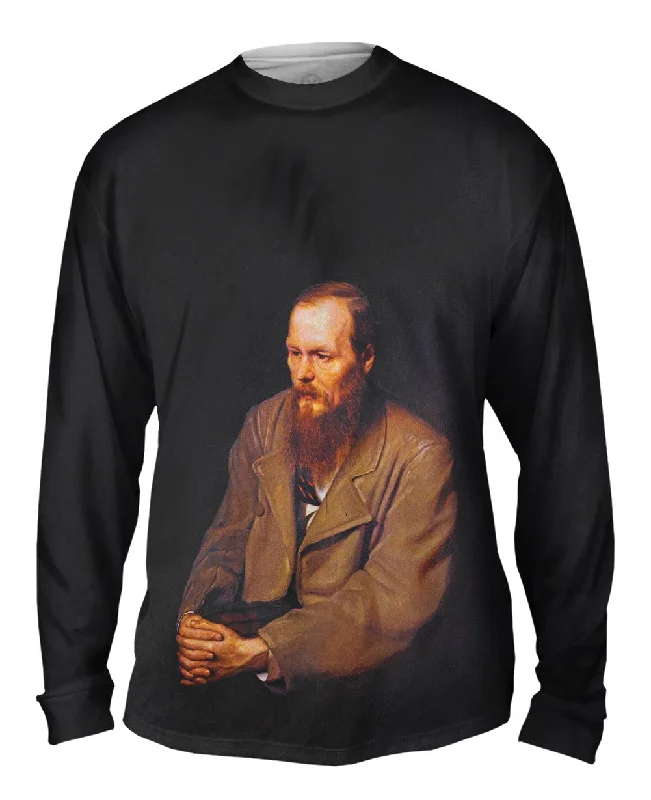 Travel Long Sleeve-Vasily Perov - "Fedor Dostoyevsky" (1872)