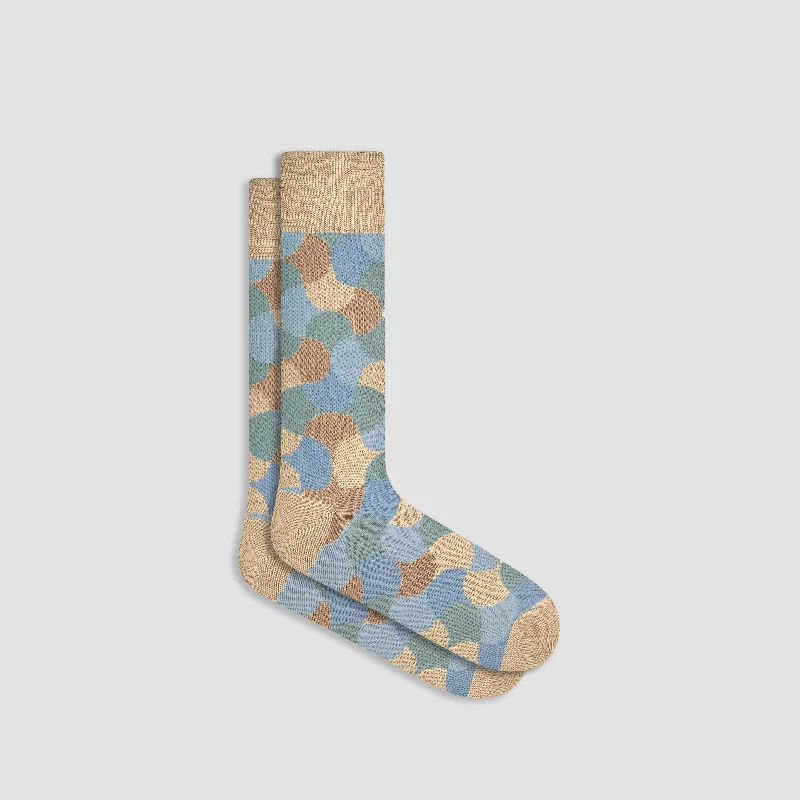 Warm Socks-Camouflage Cashmere Mid-Calf Socks