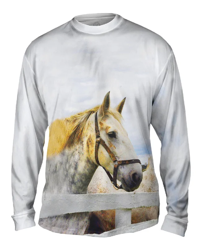 Travel Long Sleeve-Yellow Mane Horse