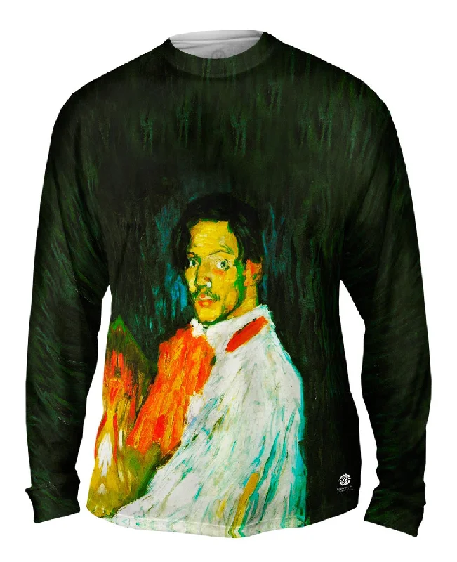 Zip Long Sleeve Shirt-Pablo Picasso - "Yo Picasso" (1901)